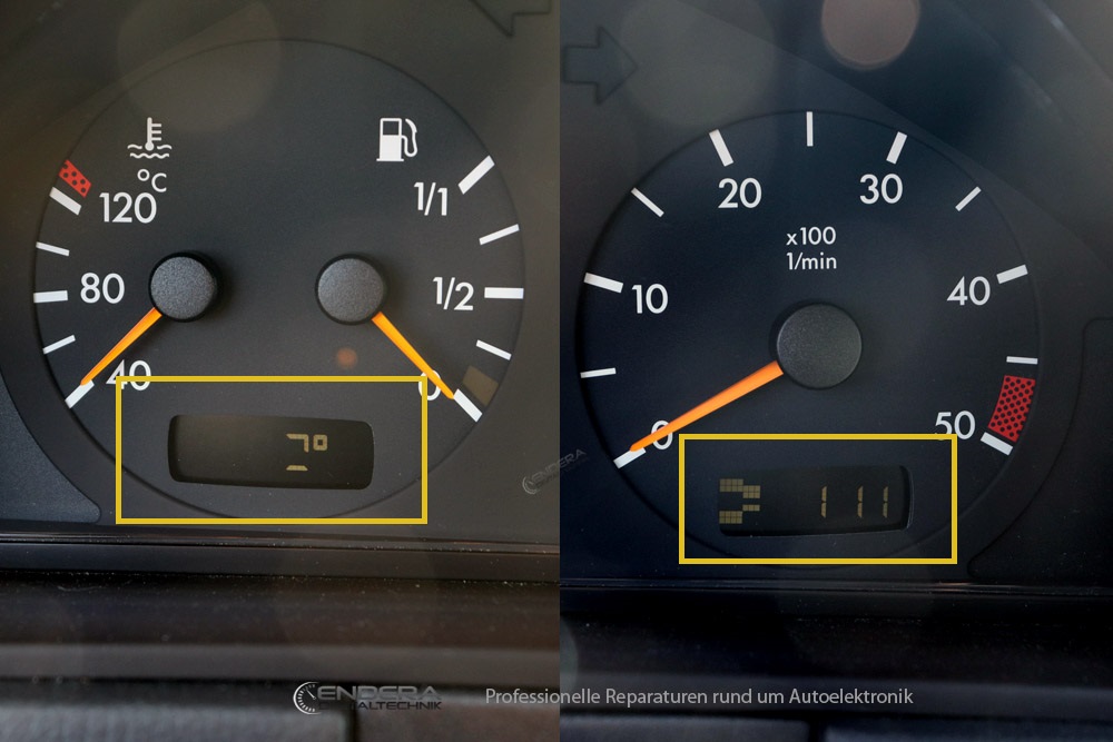 Pixelfehler Reparatur Mercedes CLK W208